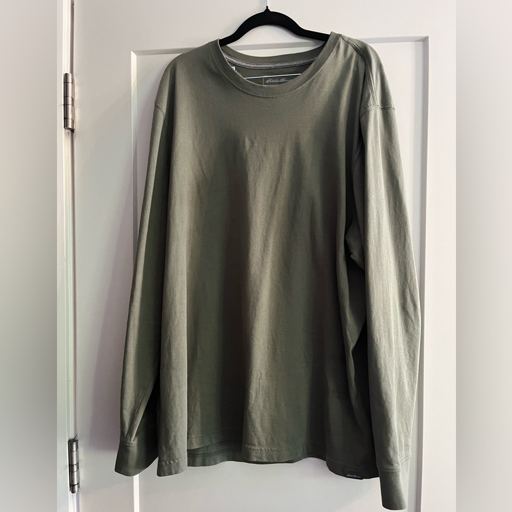 Eddie Bauer Men’s Legend Wash Long Sleeve Shirt (Size XL)